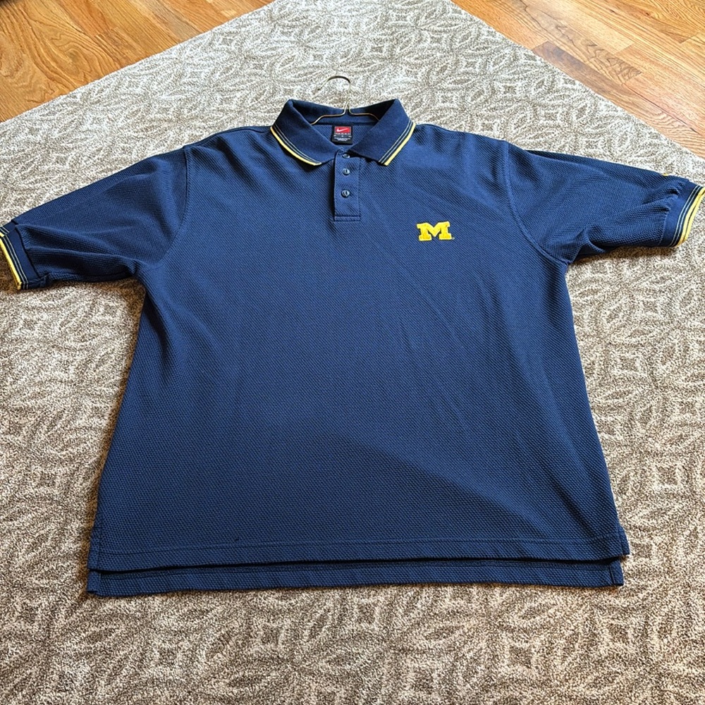 Michigan Nike Polo